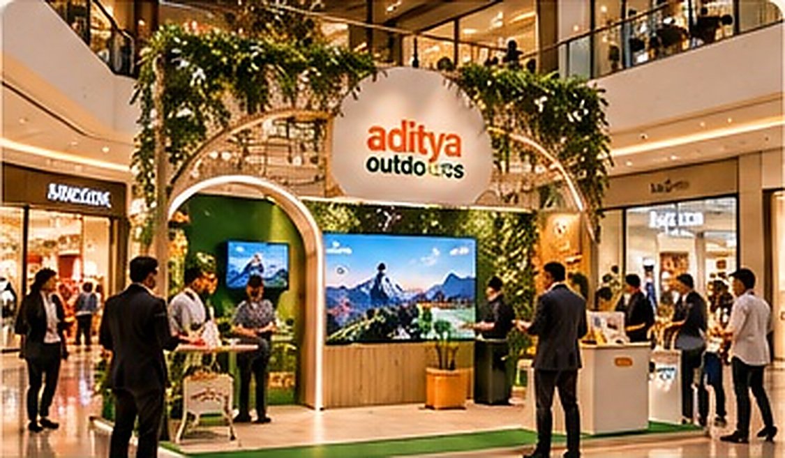 Mall and residential community activation
