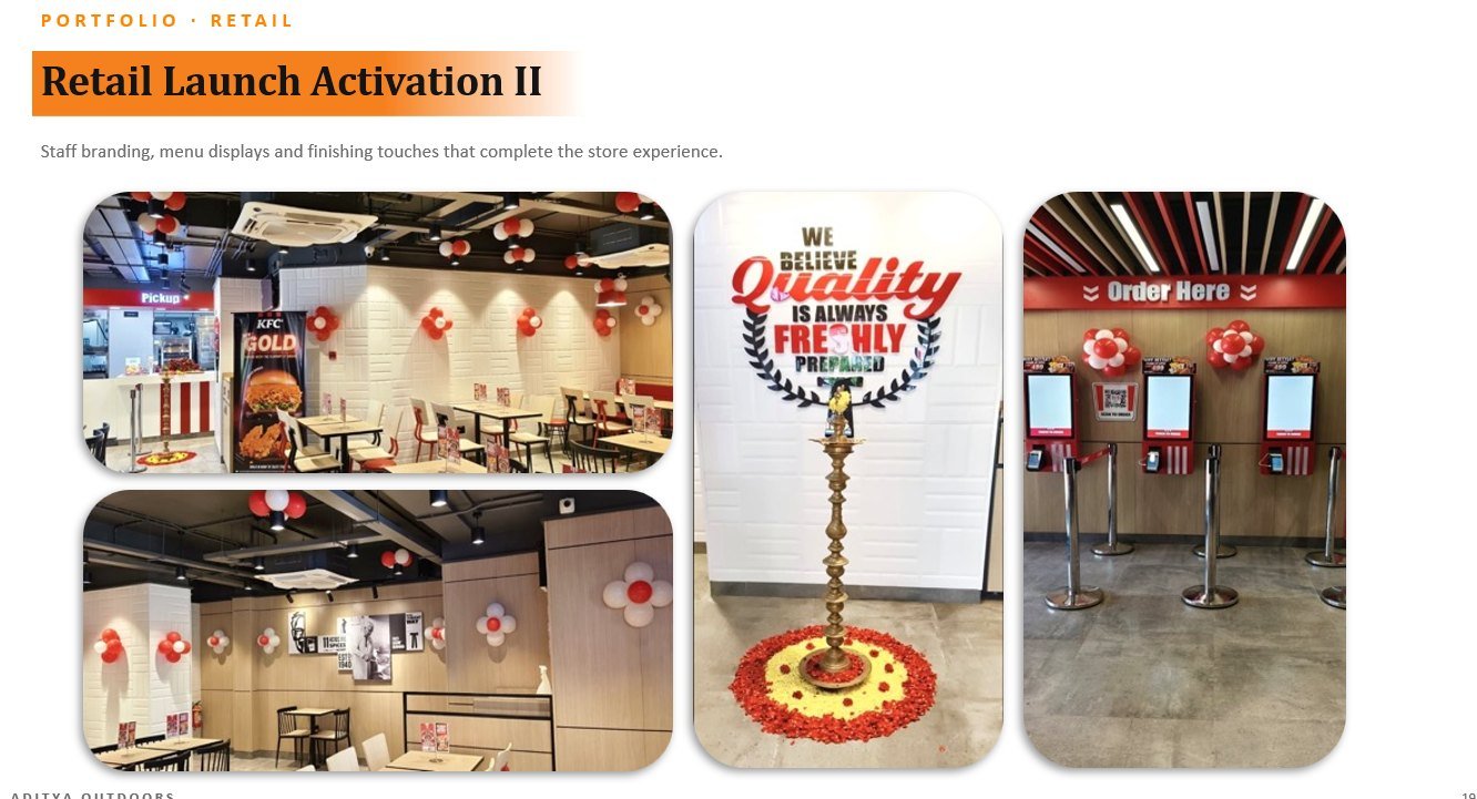 Retail Launch Activation II — project collage